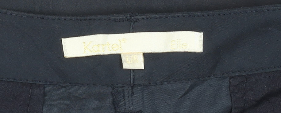 Kartel Men's Blue Straight Trousers L