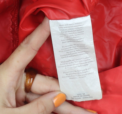 Mens UK Size L Umbro Red Windbreaker Coat