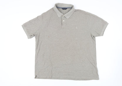 Marks and Spencer Men Beige XL Polo Shirt
