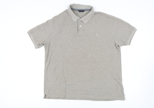 Marks and Spencer Men Beige XL Polo Shirt