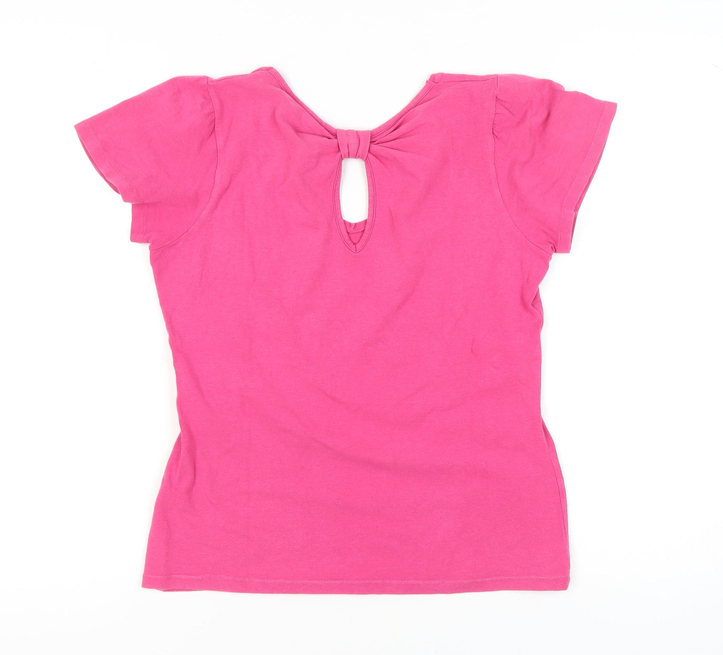 Womens UK Size 14 Principles Pink Basic T-Shirt