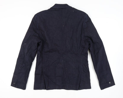 H&M Men’s Blue Blazer, M, Casual, Very Good