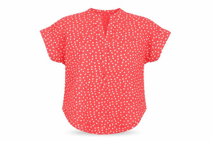 Womens UK Size 8 Marks and Spencer Red Basic Blouse