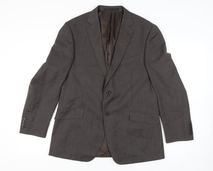 Marks and Spencer Men's Grey Blazer Jacket 42 Regular Fit
