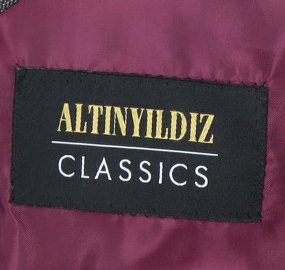Altinyildiz Classics Men's Grey Blazer 54