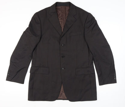 Rocha John Rocha Men's Brown Blazer 40
