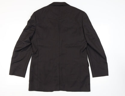 Rocha John Rocha Men's Brown Blazer 40