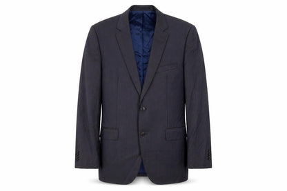 Sarar Men's Blue Suit Jacket, Size 42, Single-Breasted