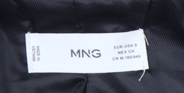 Womens UK Size S MNG Regular Black Blazer