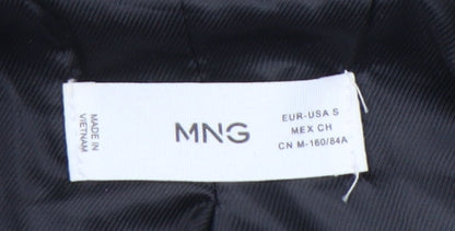 Womens UK Size S MNG Regular Black Blazer