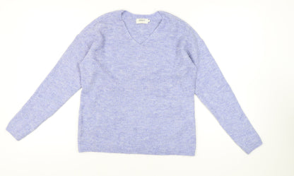 Womens UK Size S Only Blue Pullover Jumper