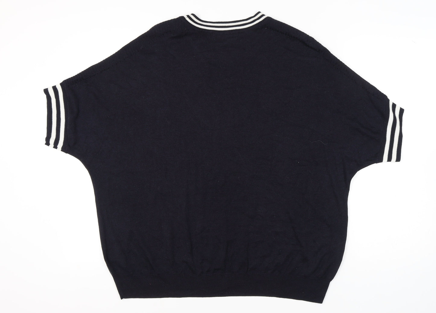 Emma Willis Women's Black XL Knit Pullover Jumper