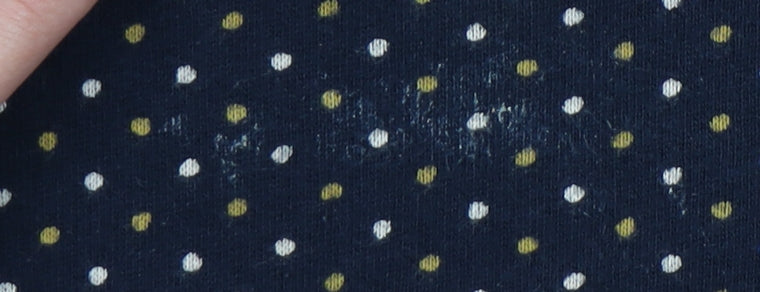 John Lewis & Co. Men's Blue Polka Dot Sweatshirt M