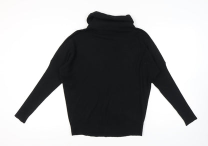Womens UK Size S Bluoltre Black Pullover Jumper