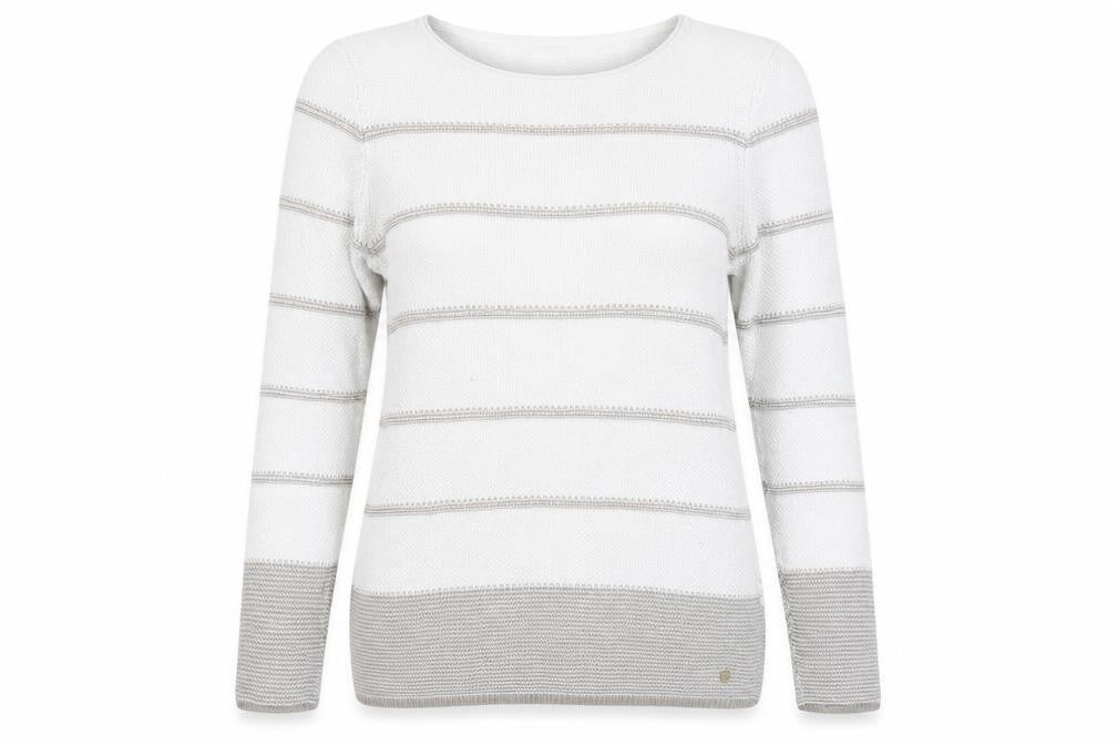 Womens UK Size 12 Olsen White Pullover Jumper