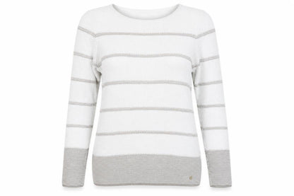 Womens UK Size 12 Olsen White Pullover Jumper
