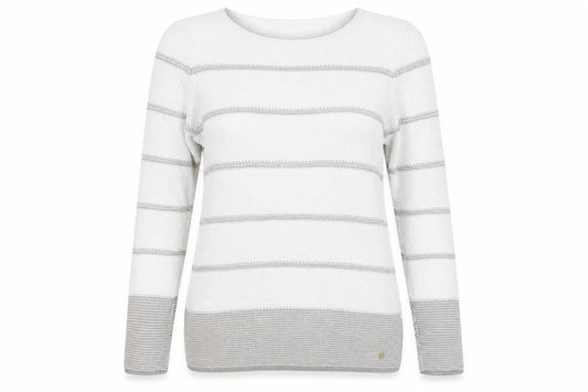 Womens UK Size 12 Olsen White Pullover Jumper