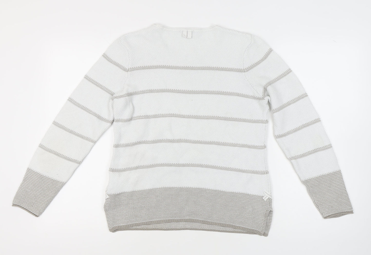 Womens UK Size 12 Olsen White Pullover Jumper