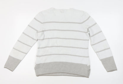 Womens UK Size 12 Olsen White Pullover Jumper
