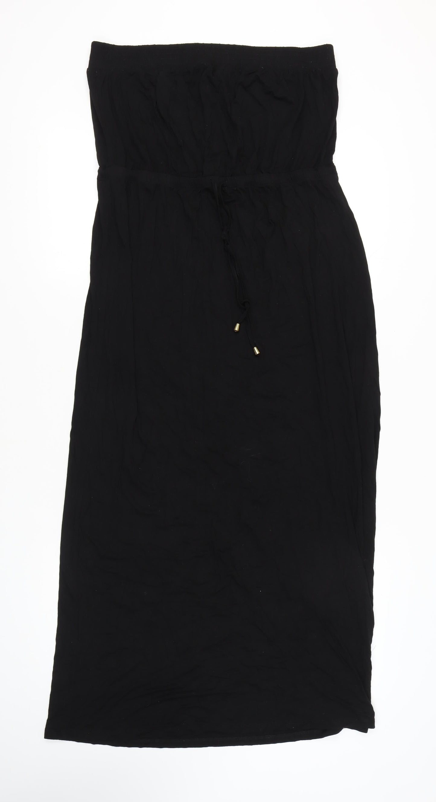 Next Women's Black Strapless Dress Size 16