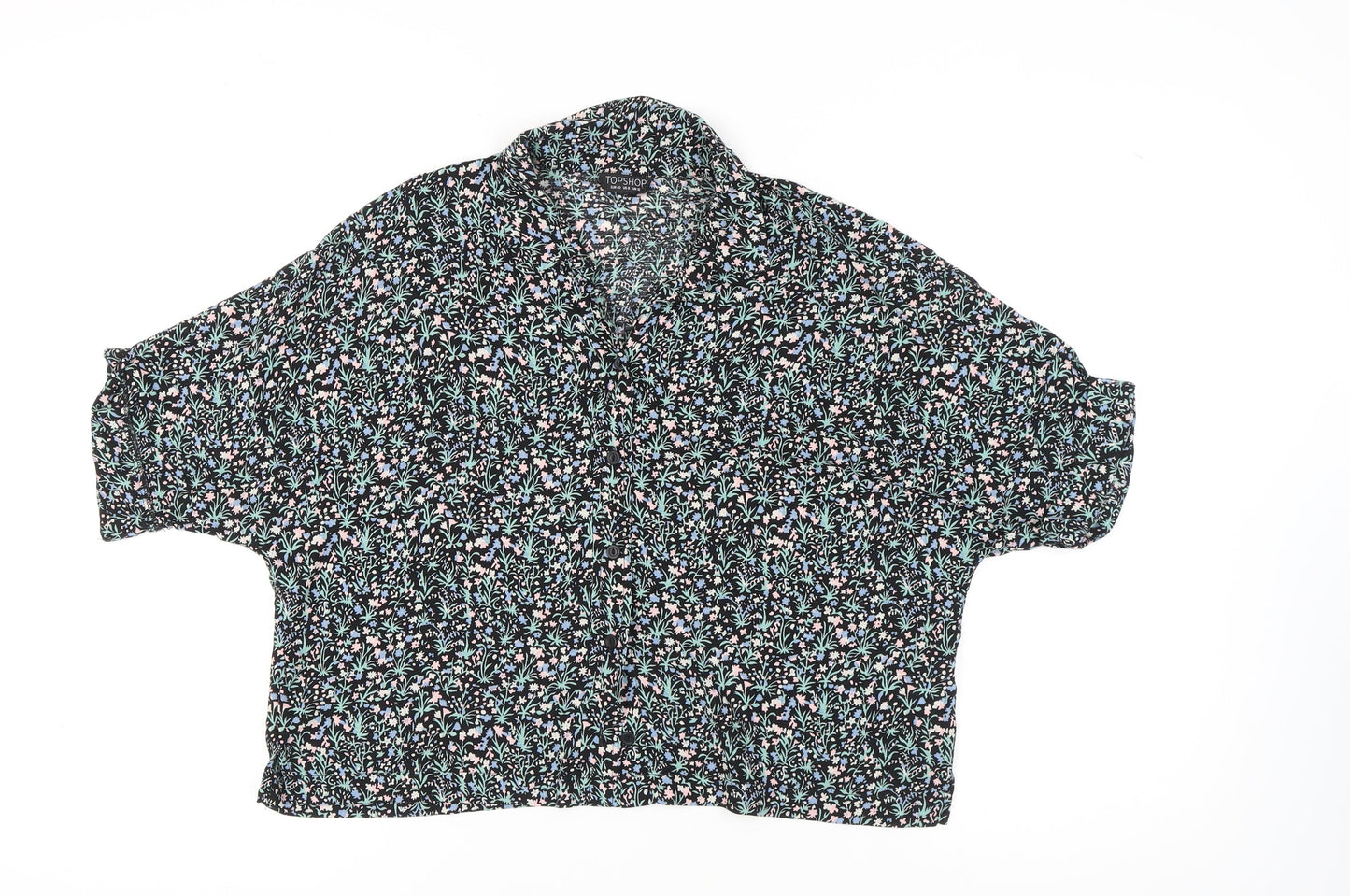 Womens UK Size 12 Topshop Multicoloured  Blouse