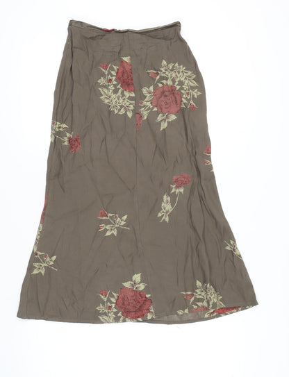 Marc O'Polo Brown Floral Womens Skirt Size 8