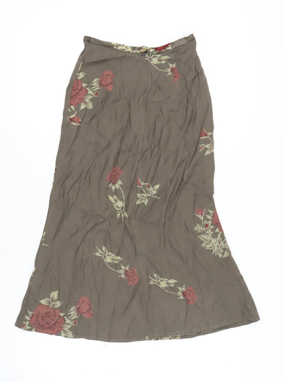 Marc O'Polo Brown Floral Womens Skirt Size 8
