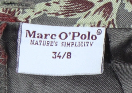 Marc O'Polo Brown Floral Womens Skirt Size 8