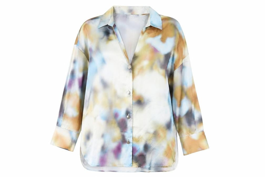Womens UK Size 14 Zara Multicoloured  Button-Up