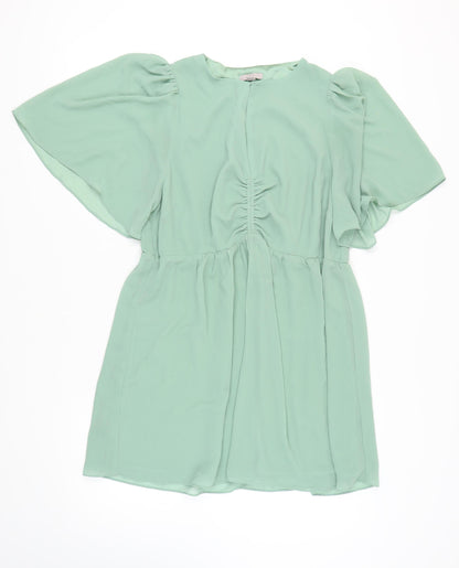H&M Women's Green XL Woven Dress