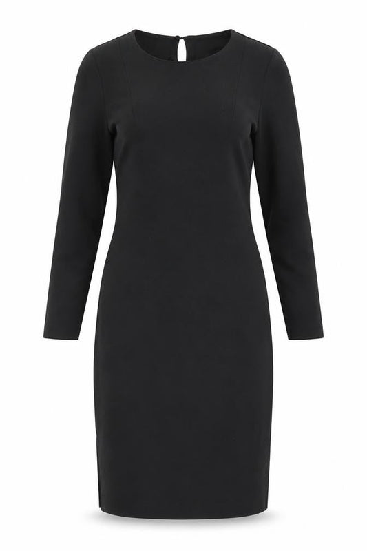MTWTFSS WEEKDAY Women's Black S Long Sleeve Dress