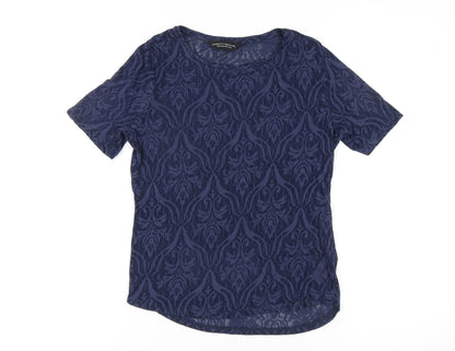 Womens UK Size 10 Dorothy Perkins Blue  T-Shirt
