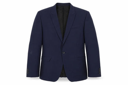 Mens UK Size 42 ASOS Regular Blue Suit Jacket