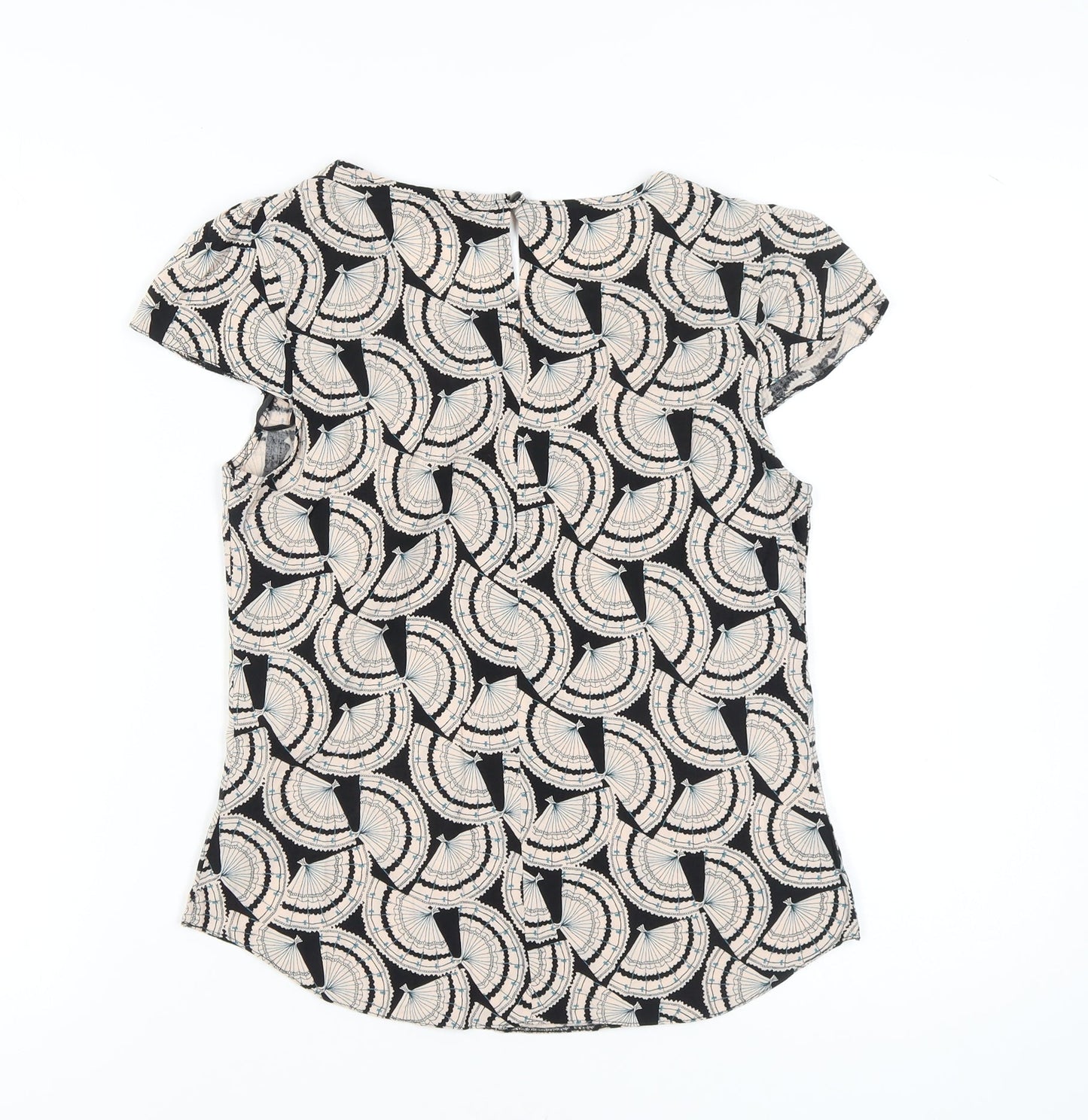 Womens UK Size 10 Billie & Blossom Black Basic Blouse