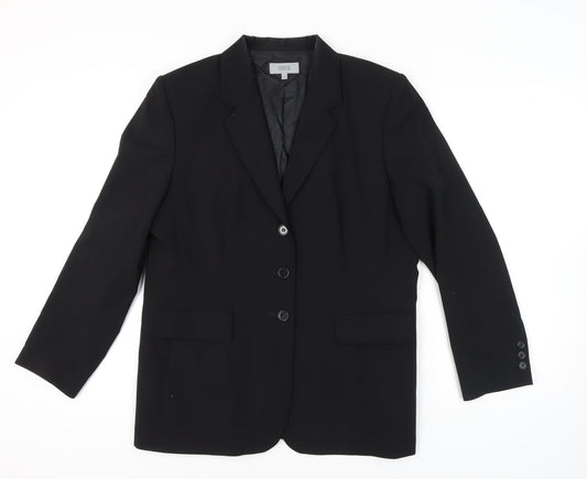 Marks and Spencer Women's Black Blazer UK 16