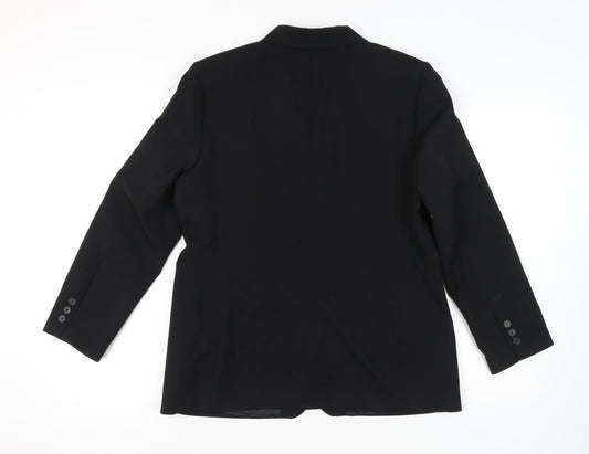 Marks and Spencer Women's Black Blazer UK 16