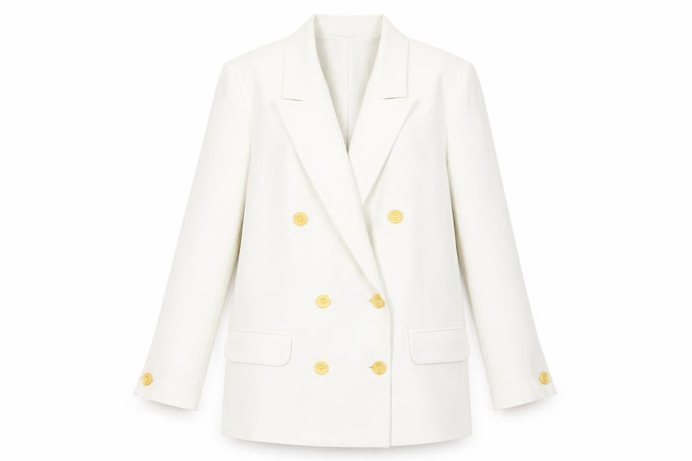 Womens UK Size 12 Alexon Regular White Blazer