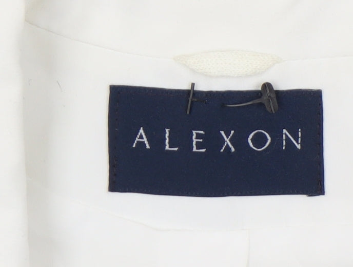 Womens UK Size 12 Alexon Regular White Blazer