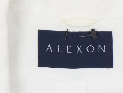 Womens UK Size 12 Alexon Regular White Blazer