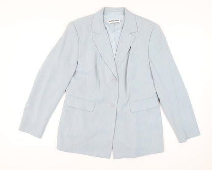 Gerry Weber Women’s Blue Suit Jacket Size 16, Lined, Business Casual