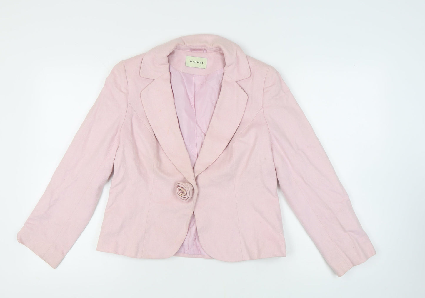 Minuet Women’s Pink Blazer Size 12