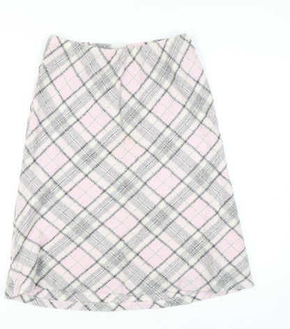 Minuet Women’s Multicoloured Check Skirt Size 14