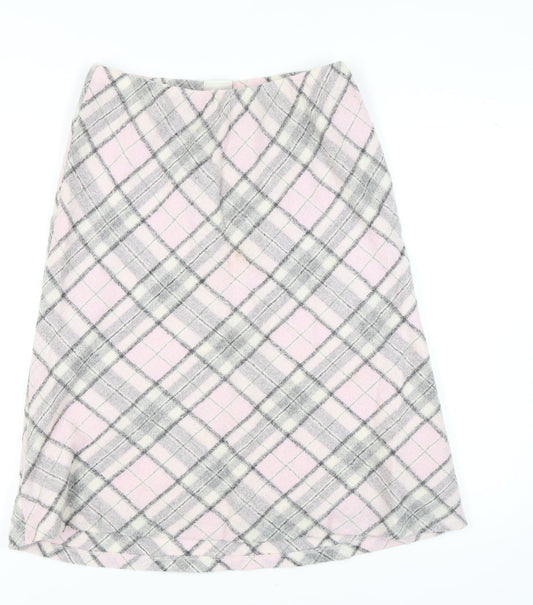 Minuet Women’s Multicoloured Check Skirt Size 14