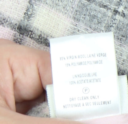 Minuet Women’s Multicoloured Check Skirt Size 14