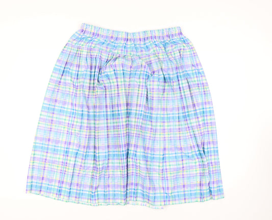 Classics Women's Multicoloured Pleated Skirt Size 26