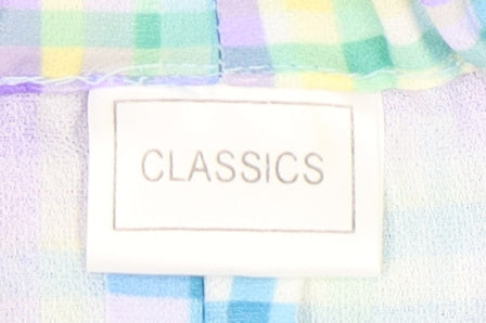 Classics Women's Multicoloured Pleated Skirt Size 26