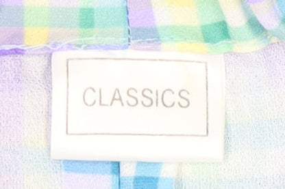 Classics Women's Multicoloured Pleated Skirt Size 26