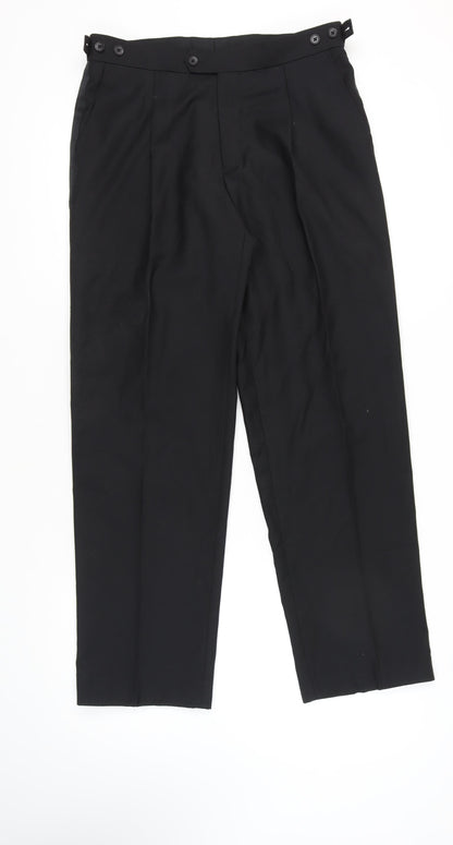 Scott & Taylor Men's Black Dress Pants 34R