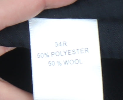 Scott & Taylor Men's Black Dress Pants 34R