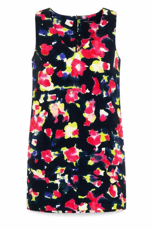 Front view of French Connection Women's Floral Sheath Dress, size 12